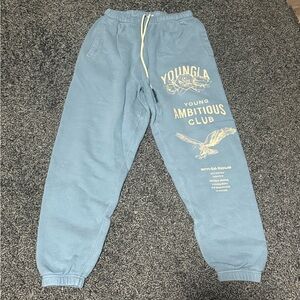 YoungLA Blue Ambitious Club Joggers